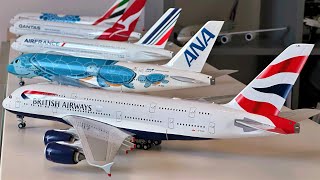 British Airways Airbus A380 1200 Diecast model Unboxing  Gemini Jets [upl. by Nuhsar]