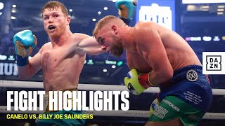 HIGHLIGHTS  Canelo Alvarez vs Billy Joe Saunders [upl. by Nocaj184]