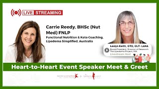 HearttoHeart Event Speaker Meet amp Greet  Carrie Reedy BHSc Nut Med FNLP [upl. by Yeleek]