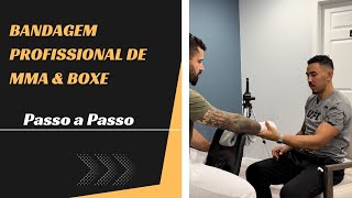 BANDAGEM PROFISSIONAL MMA amp BOXE [upl. by Rhodia]