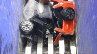 Shredding metal toy cars madness [upl. by Shayne708]