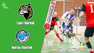 Floorball N2  Ouest  Caen vs Nantes [upl. by Agnew809]