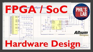 FPGA amp SoC Hardware Design  Xilinx Zynq  Schematic Overview  Phils Lab 50 [upl. by Thill]