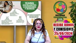 Recibe Bonos y Comisiones 25092024 IUSAsesores AseguramientoIMSS [upl. by Chuch]