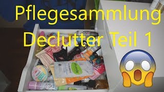 Pflegesammlung l Declutter Teil 1 [upl. by Gorey]