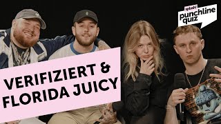 Verifiziert amp Florida Juicy im Punchline Quiz [upl. by Iggy]