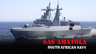 SAS Amatola F145  The Power of the South African Navy [upl. by Anayd246]