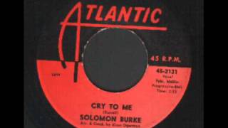 Solomon Burke  Cry to me  Soulwmv [upl. by Naujed]