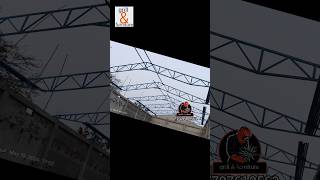 steel structure shed design shed shorts india grill tranding youtube viral design welding [upl. by Nnyltiak]