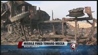 Yemen Rebels Fire Missile Toward Meca [upl. by Almat759]