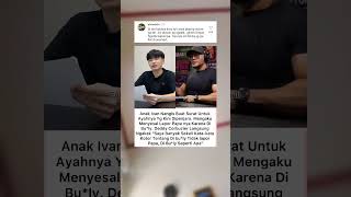 Deddy Corbuzier Tanggapi Anak Ivan Sugianto [upl. by Animlehliw]