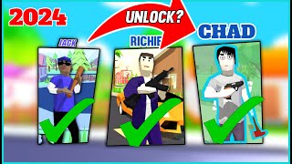 Dude Theft Wars New Update All Characters Unlocked 2024  CHM JALAL [upl. by Norrabal]