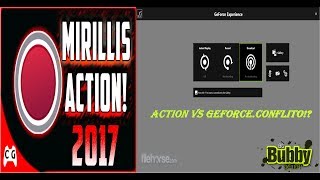 ACTION VS GEFORCE EXPERIENCE CONFLITO [upl. by Dierdre]