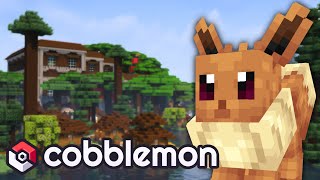 Cobblemon Adventures with Eevees  Minecraft Longplay with commentary [upl. by Attennaj354]