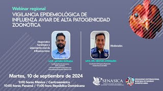 Sesión II del Webinar vigilancia epidemiológica de influenza aviar de alta patogenicidad zoonótica [upl. by Justina]