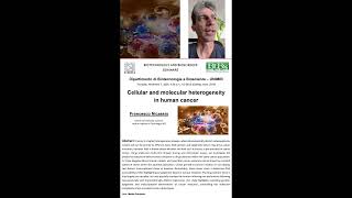 BtBsSeminar  Cellular and molecular heterogeneity in human cancer  shorts [upl. by Alfreda298]