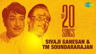 Top 20 Songs of Sivaji Ganesan amp TMSoundararajan  MSViswanathan P Susheela  Audio Jukebox [upl. by Dnalwor]