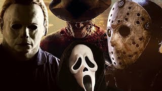 Michael Myers vs Jason Voorhees vs Freddy Krueger vs GhostFace vs The Selchies Halloween ShortFilm [upl. by Vernen354]