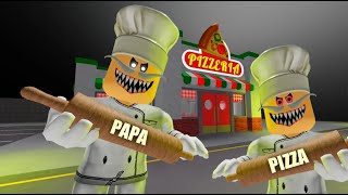 Melarikan diri dari Papa Pizza Sary Obby Roblox [upl. by Surat]