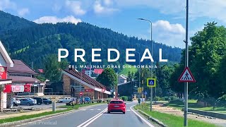 Predeal  O plimbare virtuală prin Predeal pe timpul verii  Orașul celor 4 anotimpuri [upl. by Bathsheba]