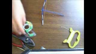 how to make a paperclip crossbow [upl. by Niltiak]