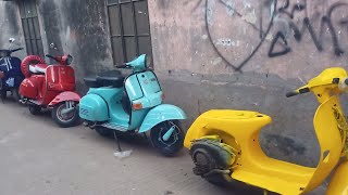 TOP 5 colours vespa scooter second hand scooter showroom Dhaka Vespa 01932776684 [upl. by Stefania108]