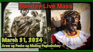 Easter Sunday of the Lord’s Resurrection Live Mass Today March 31 2024 [upl. by Ahseia]