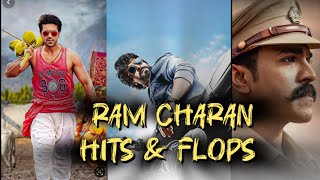 Ram charan hits amp flops2024telugu movie hero [upl. by Ecnarolf]