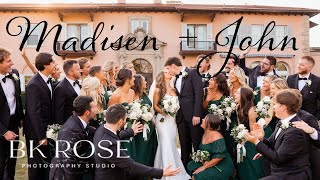 Madisen amp Johns Wedding Film  11224  Cuneo Mansion and Gardens [upl. by Ahsenit]