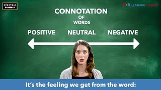 Everyday Grammar TV Connotations [upl. by Virgie]