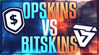 OPSKINS VS BITSKINS BEST WAY TO SELL CSGO SKINS [upl. by Nahgaem]