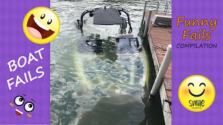 Best Boat Fails  Boat Fails Compilation [upl. by Byram]