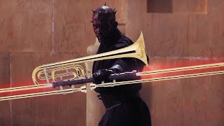 Star Wars  Duel of the Fates Trombone Arrangement [upl. by Anneh]