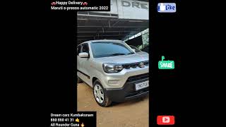 Maruti Suzuki spresso Automatic 2022 single owner 2500kmsDream carz kumbakonam [upl. by Husein]