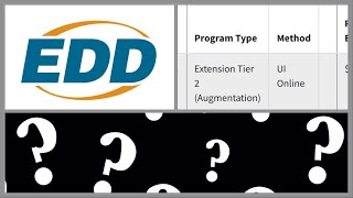 CA EDD How To Find Out What Program or Extension You’re On PEUC FEDED or PUA [upl. by Kristianson]