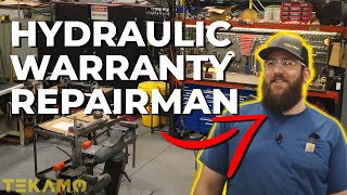 The Tools They Use As A Hydraulic Warranty Repairman Toolbox Tour [upl. by Acira]