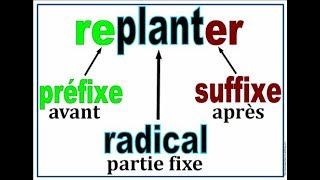 Cours de français Les préfixes et les suffixes [upl. by Martsen]