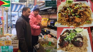 🇬🇾New York City Trip shopping on Liberty Avenue Having Lunch From Jade 2 And Kaieteur Restaurant🇬🇾 [upl. by Ashla]