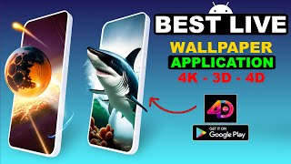 😍Best 4D Live Wallpaper App For Android In 2024  🔥Best Wallpaper App For Android [upl. by Nanny]