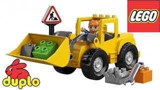 LEGO DUPLO Excavator Set 10520 TOY Review for KIDS [upl. by Lowenstein10]