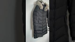 DKNY Eddie Bauer Lodge Down Duffle Coat in black [upl. by Vania]