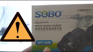 Wajib nonton sebelum membeli Wave maker  review wave maker sobo WP50M [upl. by Ainahtan]