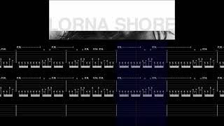 LORNA SHORE  Pain Remains I Dancing Like Flames  Tabs [upl. by Witty]