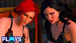 Yennefer Triss and Geralts Love Triangle Explained  MojoPlays [upl. by Leur]