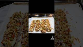 French Bread BBQ Pizza food famdinner dinnerrecipes cooking dinner dinnerideas familydinner [upl. by Columba]