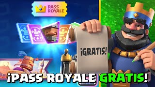 ¡5 MANERAS para tener el PASS ROYALE o GEMAS GRATIS  Noticias Clash Royale [upl. by Congdon]