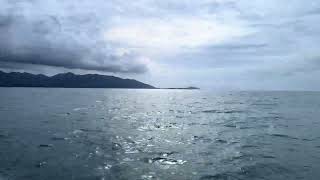 ASMR 15 minutes motor sound of a boat and waves [upl. by Eibot268]