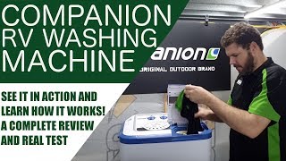 Companion Twin Tub Washing Machine Demonstration amp Review  Portable Camping Washine Machine [upl. by Lekkim849]