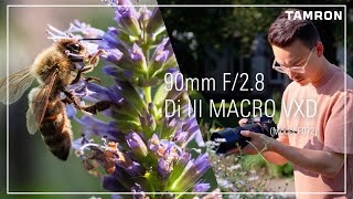 【タムロン公式】 90mm F28 MACRO Model F072で撮る魅力的なミクロの世界 × 写真家 LongNong Huangダイジェスト版 [upl. by Ylrehs]