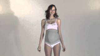 RelaxMaternity FASCIA GRAVIDANZA FIBRA ARGENTO XStatic SOSTEGNO ADDOME PREMAMAN [upl. by Aylatan]